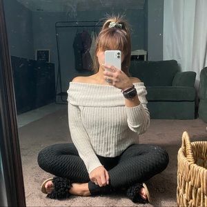 Off the shoulder top